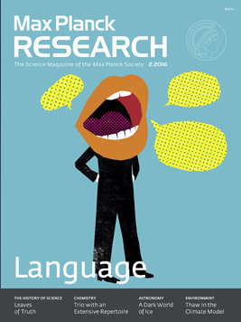 MaxPlanckResearch 2/2016: Language