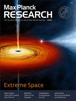 MaxPlanckResearch 1/2017: Extreme Space