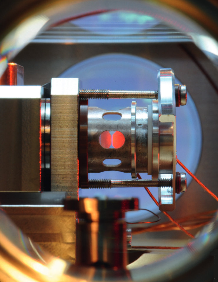 slit experiment with atoms