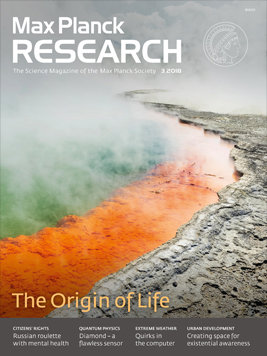 MaxPlanckResearch 3/2018: The Origin of Life