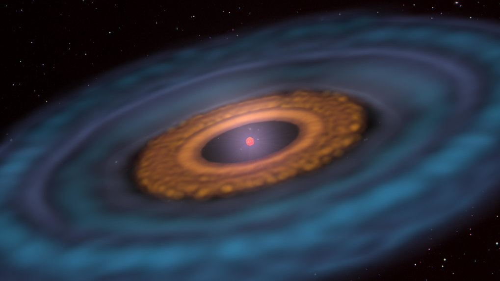 Peering inside the birthplaces of planets orbiting the smallest