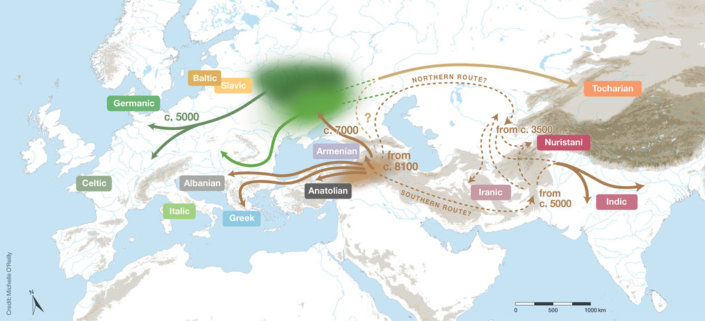 インド・ヨーロッパ語族の起源に関する新たな洞察(New insights into the origin of the Indo-European languages)