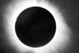 A solar eclipse sheds light on physics